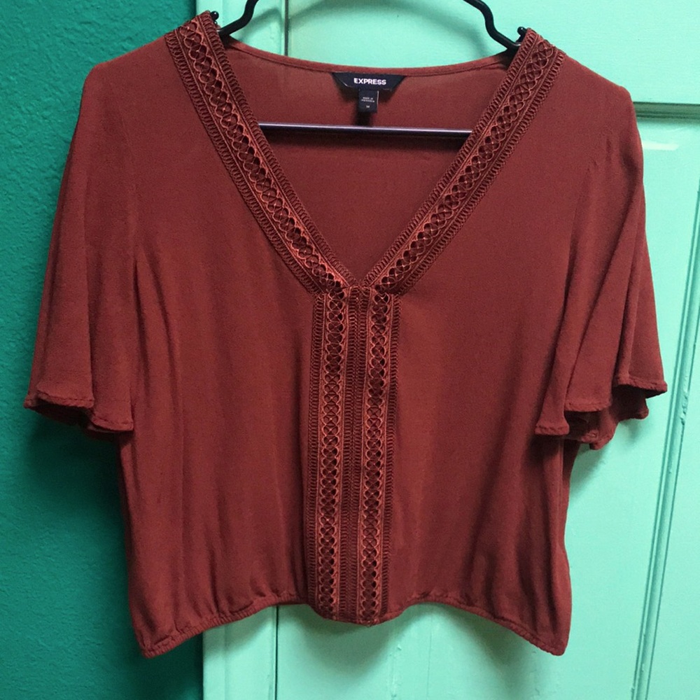 NWOT Express Bell Sleeve Blouse